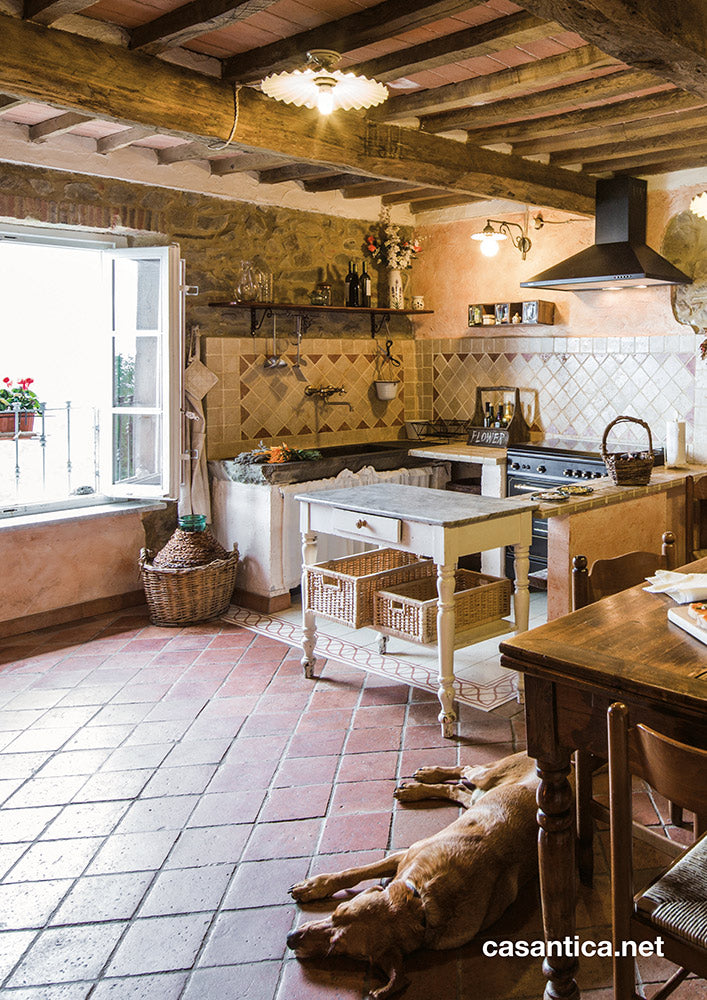 cucina tradizionale casa toscana